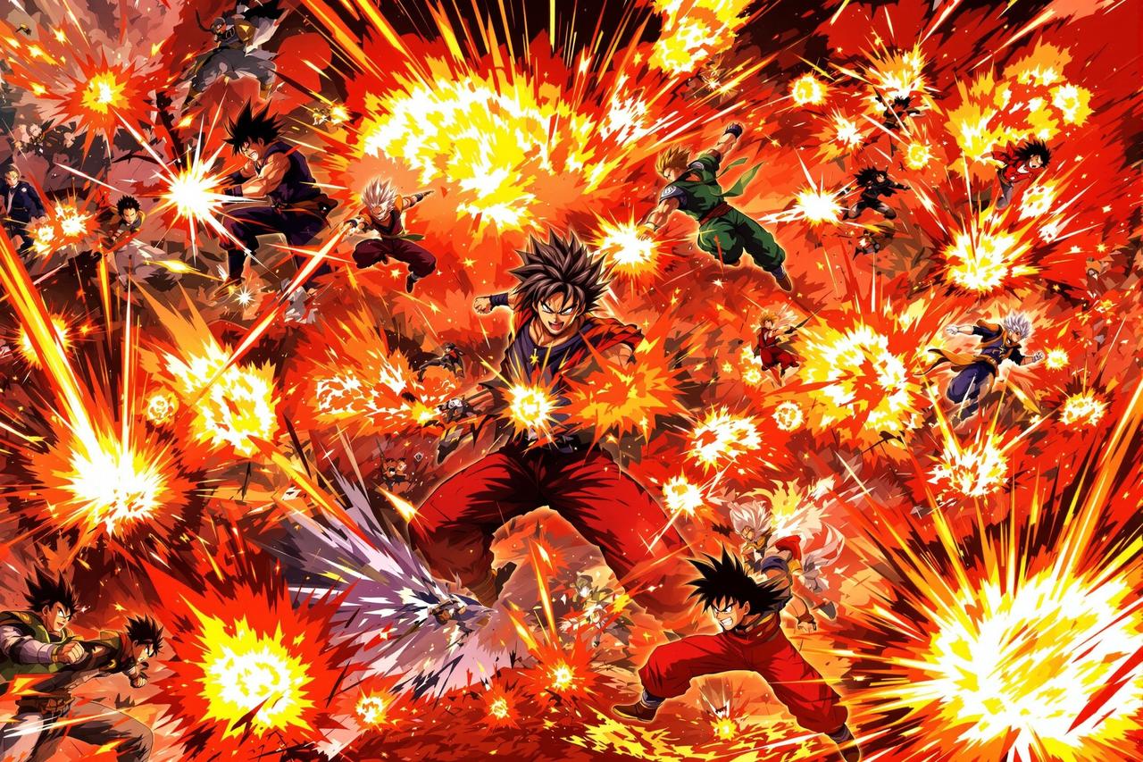 漫画客专题 - 高能打斗场面TOP50：每一帧都让你肾上腺素狂飙